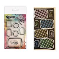 Ranger Ink Ranger • dylusions diddy clear stamps box it up - thumbnail
