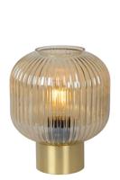 Lucide MALOTO - Tafellamp - Ø 20 cm - 1xE27 - Amber - thumbnail