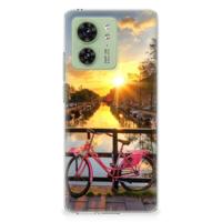 Motorola Edge 40 | Silliconen Back Cover | Amsterdamse Grachten - thumbnail