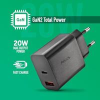 Laptop oplader NGS ERA20WBLACK 20 W Zwart - thumbnail