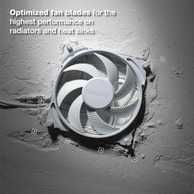 BeQuiet Silent Wings 4 PC-ventilator Wit (b x h x d) 120 x 120 x 25 mm - thumbnail