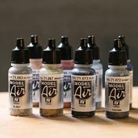 Vallejo 71176 Modelspoor mengkleur Zilver, Staal, Goud, Messing, Koper, Artic-blauw, Gunmetal, Zwart 8 stuk(s) - thumbnail