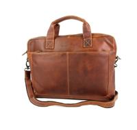 Hide & stitches japura laptoptas 15,6 inch-Cognac - thumbnail