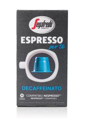 Segafredo - nespresso - Per te Decaffeinato - OUD