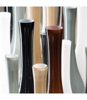 LEONARDO Sacchetta vaas Flesvormige vaas Glas Wit - thumbnail