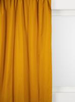 HEMA Kant en klaar gordijn met plooiband 140x270 (okergeel) - thumbnail