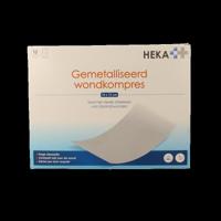 Heka Klein Wondkompres gemetalliseerd 10 x 12cm steriel 10 Stuks - thumbnail