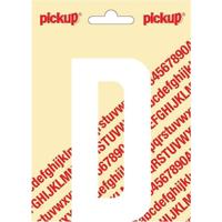 Plakletter Nobel Sticker witte letter D wit Pickup - Pickup - thumbnail