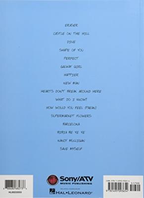 Hal Leonard - Ed Sheeran ÷ (Divide) PVG songbook