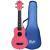 Flight Travel Series TUS35 Pink sopraan ukelele met gigbag - thumbnail