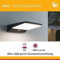 Paulmann 94334 Ronas Wandlamp op zonne-energie 5 W Warmwit Donkergrijs - thumbnail