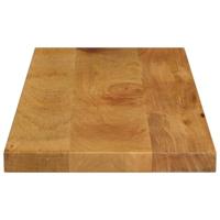 Tafelblad rechthoekig 70x30x2,5 cm massief mangohout - thumbnail