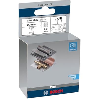 Bosch Accessories Komborstel, staal, gegolfde draad, 70 mm, 0,3 mm, 4500 omw/min Bosch Power Tools Schacht-Ø 6 mm 1609200270 1 stuk(s)