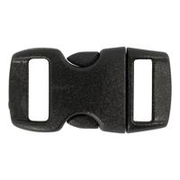 Creativ Company Klik sluiting zwart, 4st. - thumbnail