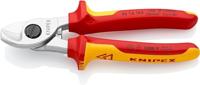 Knipex Kabelschaar VDE - 95 16 165 SB 9516165SB - thumbnail