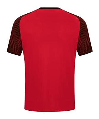 JAKO 6122 T-Shirt Performance - Rood/Zwart - 4XL