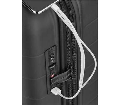 Wenger Syntry Carry-On Case Laptoptrolley Geschikt voor max. (laptop): 35,8 cm (14,1) Zwart/grijs