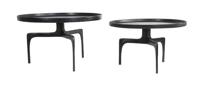 Light & Living Salontafel 'Pano' Set van 2 stuks, kleur Donker Brons - thumbnail