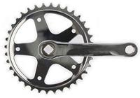 Crankstel 36T Vinty 1/8" spieloos 130mm staal - zilver - thumbnail