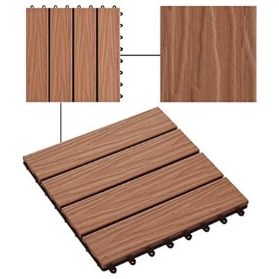 Terrastegels diep relif 30x30 cm 1 m HKC lichtbruin 11 st