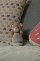 Lucide DOLLY - Tafellamp Kinderkamer - Batterijen - LED - 1x3W 2700K - Met muziekfunctie - Bruin - thumbnail