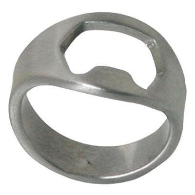 Metalen ring met flessenopener - Bier Opener Ring