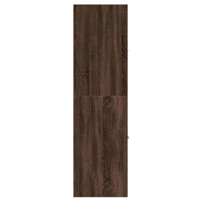 Apothekerskast 30x41x144,5 cm bewerkt hout bruin eikenkleurig Apothekerskast 30x41x144,5 cm bewerkt hout bruin eikenkleurig