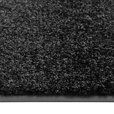 Deurmat wasbaar 60x90 cm zwart - thumbnail