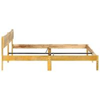 Bedframe massief mangohout 200 cm - thumbnail