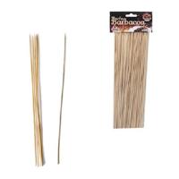 Sateprikkers houten lengte 25cm zakje 100 stuks - thumbnail