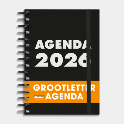 A5 Grootletter Agenda 2026