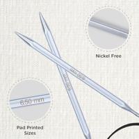 KnitPro Nova Cubics rondbreinaald 100 cm - thumbnail