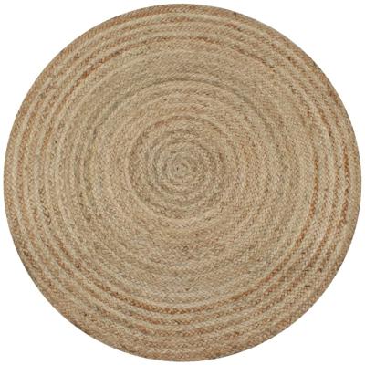 Tapijt rond 150 cm gevlochten jute
