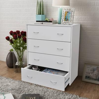 VidaXL Dressoir met 4 lades 60x30,5x71 cm wit VidaXL Dressoir met 4 lades 60x30,5x71 cm wit