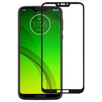 Volledige lijm volledige cover Screen Protector gehard glas film voor Motorola Moto G7 Power - thumbnail