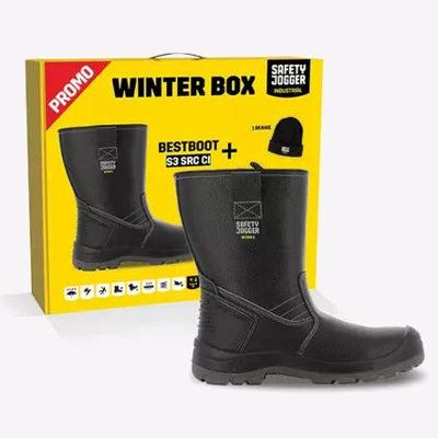 Safety Jogger bestboot laars s3 winter box | zwart | maat 44 - 11.118.024.44