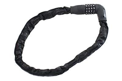 CONTEC cijfer-kettingslot "powerloc" ct comb.cha.lock powerloc 6mm x 75cm black