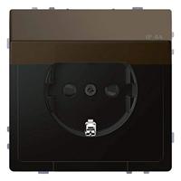 Merten MEG2314-6052 Wandcontactdoos System Design Mokka 1 stuk(s) - thumbnail