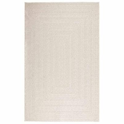 VidaXL Vloerkleed zizur room binnen en buiten 160x230 cm jute look VidaXL Vloerkleed zizur room binnen en buiten 160x230 cm jute look