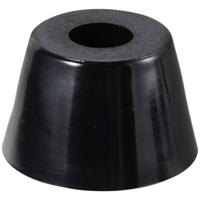 TRU COMPONENTS TC-11654320 Apparaatvoet Verschroefbaar, Rond Zwart (b x h) 21 mm x 12 mm 1 stuk(s) - thumbnail