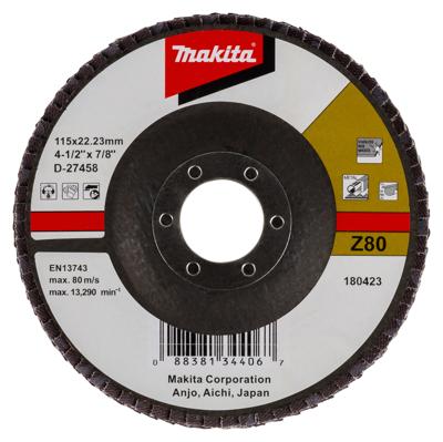 Makita Accessoires Lamellenschuursch. 115x22 K80 - D-27458 Makita Accessoires Lamellenschuursch. 115x22 K80 - D-27458