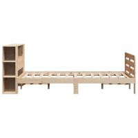 Bedframe zonder matras massief grenenhout 120x190 cm - thumbnail