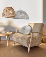 Kave Home Ronde Bijzettafel 'Wellcres' Mungurhout, 65cm - thumbnail