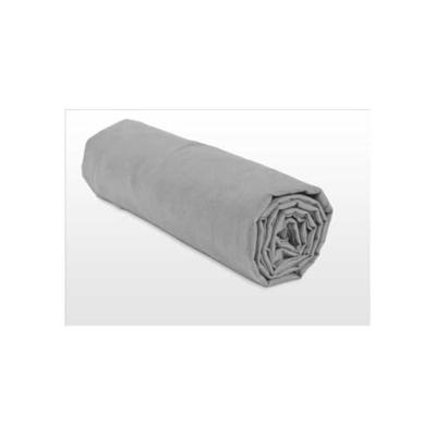 Hoeslaken - HOME LINGE PASSION - HP71761 - 90 x 190 cm + muts 30 cm - Microvezel - 82 g - Lichtgrijs