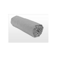 Hoeslaken - HOME LINGE PASSION - HP71761 - 90 x 190 cm + muts 30 cm - Microvezel - 82 g - Lichtgrijs - thumbnail