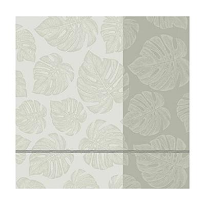 DDDDD DDDDD theedoek Monstera cream 60x65 (per stuk)