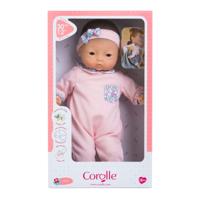 Baby knuffel Mila COROLLE rozen - thumbnail