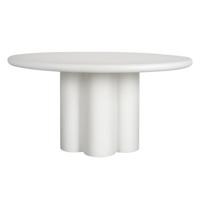 Tower Living Ronde Eettafel 'Melzo' 150cm, kleur Wit - thumbnail