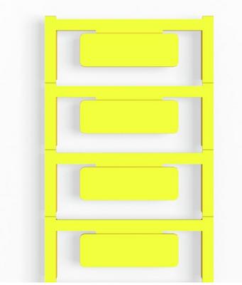 Weidmüller 1111260000 CC 15/45 K MC NE GE Apparaatmarkering Montagemethode: Plakken Markeringsvlak: 15 x 45 mm Geel Aantal markeringen: 40 40 stuk(s)