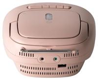 Reflexion RCR2260PK Radio/CD-speler VHF (FM) AUX, CD, Cassette Pink, Wit - thumbnail